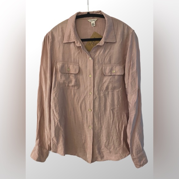 Calvin Klein lavender shirt | Size S - Picture 1 of 2